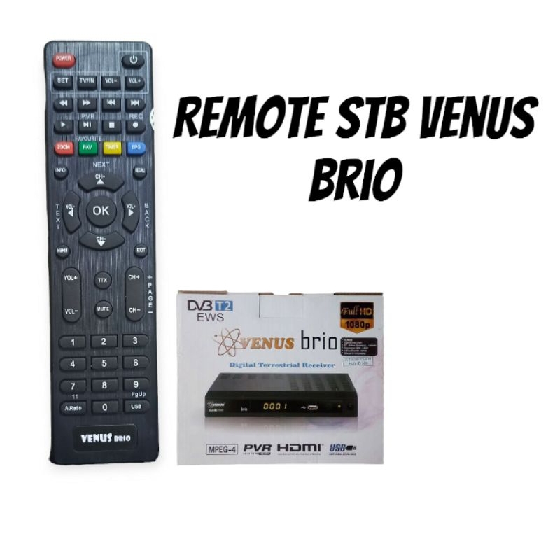 Remote stb venus Brio/Remote set top box venus brio
