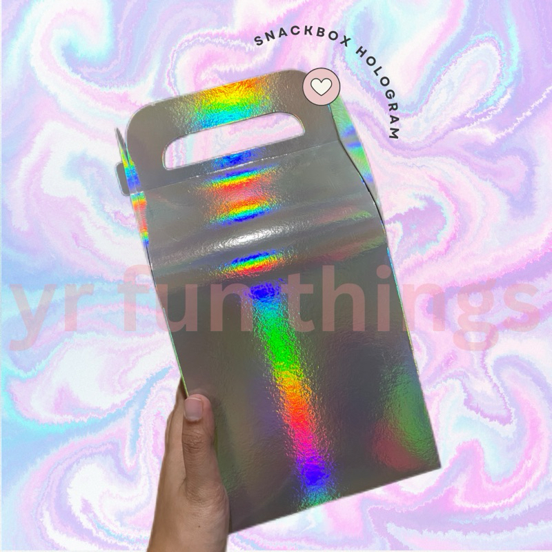 

SNACKBOX HOLOGRAM, KADO SEMPRO, SEMHAS, WISUDA, ULTAH, DLL