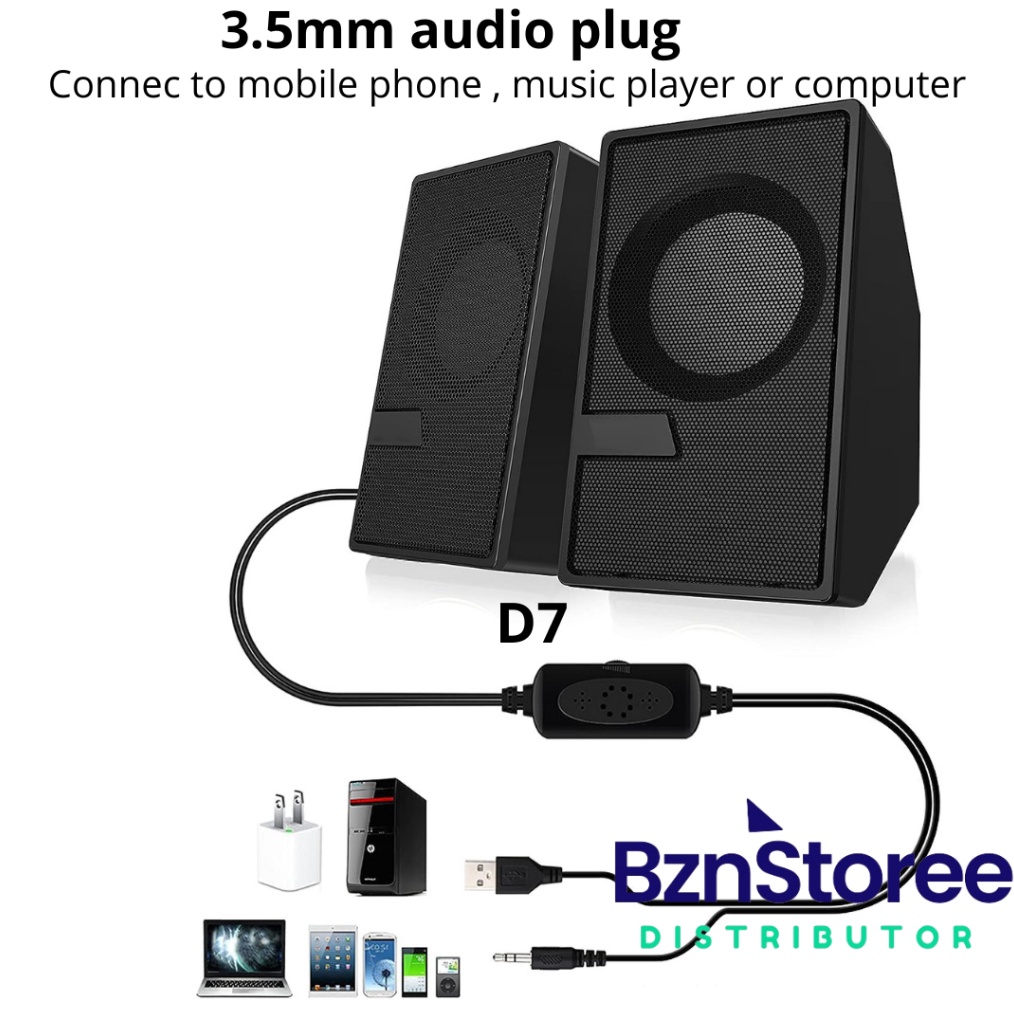 DAPATKAN Speaker Aktif Multimedia KOne D7  Speaker multimedia Speaker Aktif Multimedia KOne D7 Porta