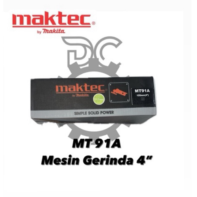 MAKTEC MT91A MESIN GERINDA 4"