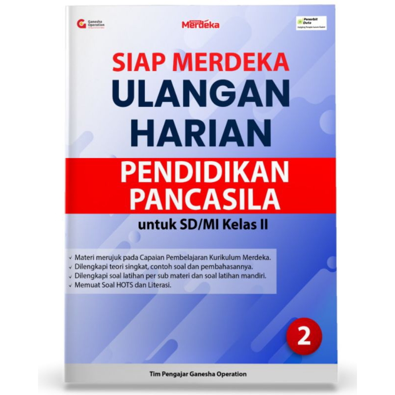 

SIAP MERDEKA ULANGAN HARIAN: Pendidikan Pancasila SD/MI Kelas II