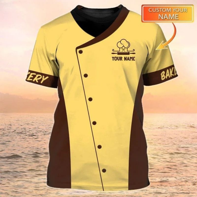kaos 3d terbari chef 2024 / kaos koki Indonesia / kaos koki keren / kaos viral pria koki dan chef