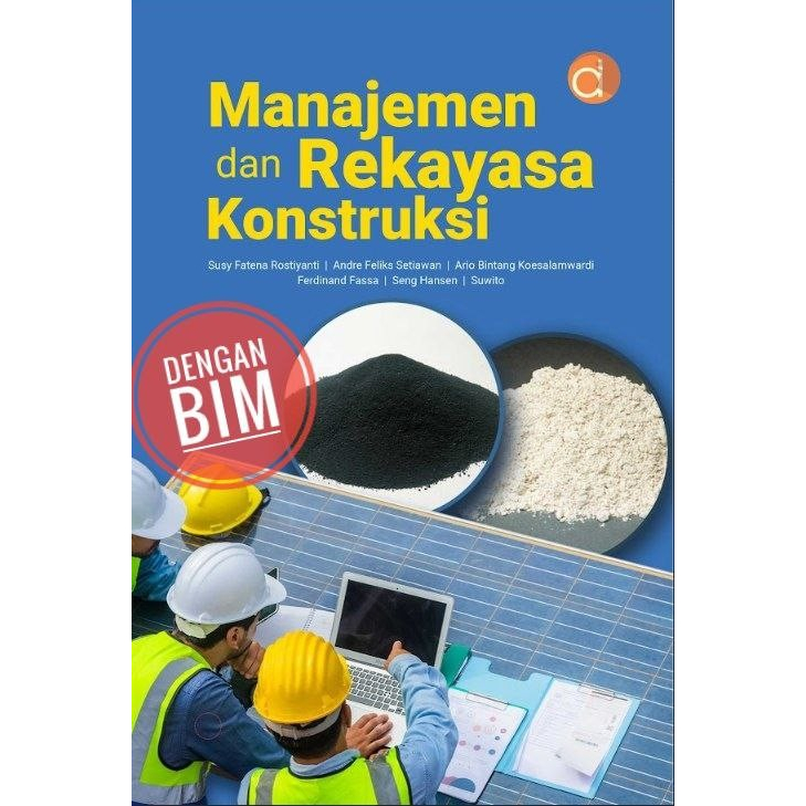 Buku  teknik sipil Manajemen dan Rekayasa Konstruksi dengan BIM penerbit Deepublish