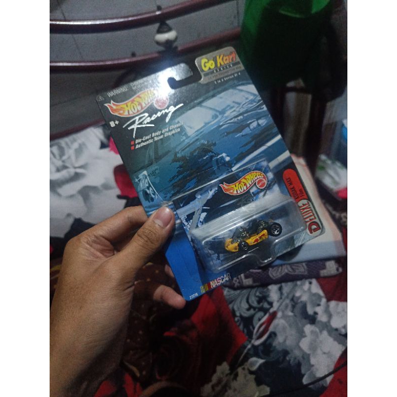 hotwheels go kart Nascar