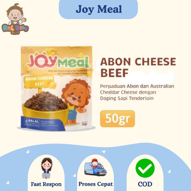 

Joymeal Abonori & Abon Cheese 50g - Abon MPASI