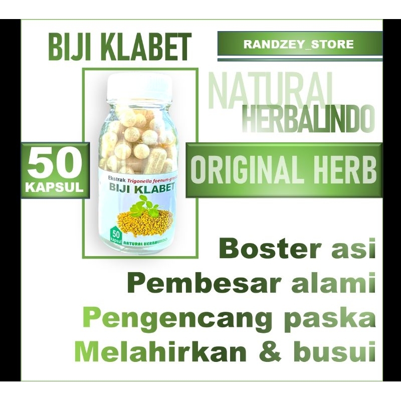 biji klabet pembesar payudara montok fenugreek halba herbal kewanitaan busui dan paska menyusui