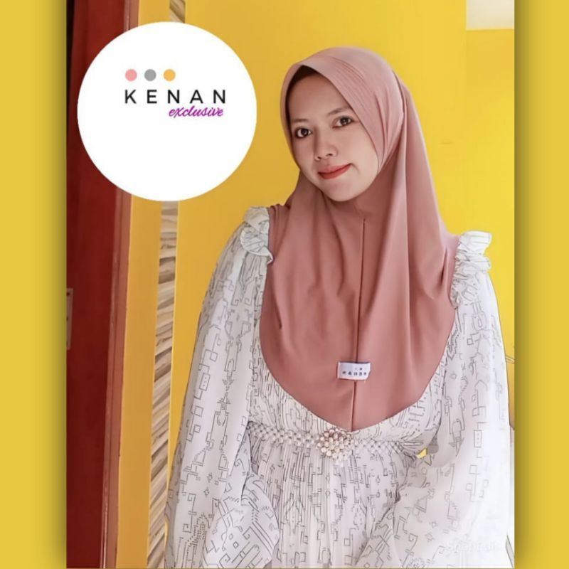 hijab kenan M - kerudung kenan bergo kenan viral hijab instan