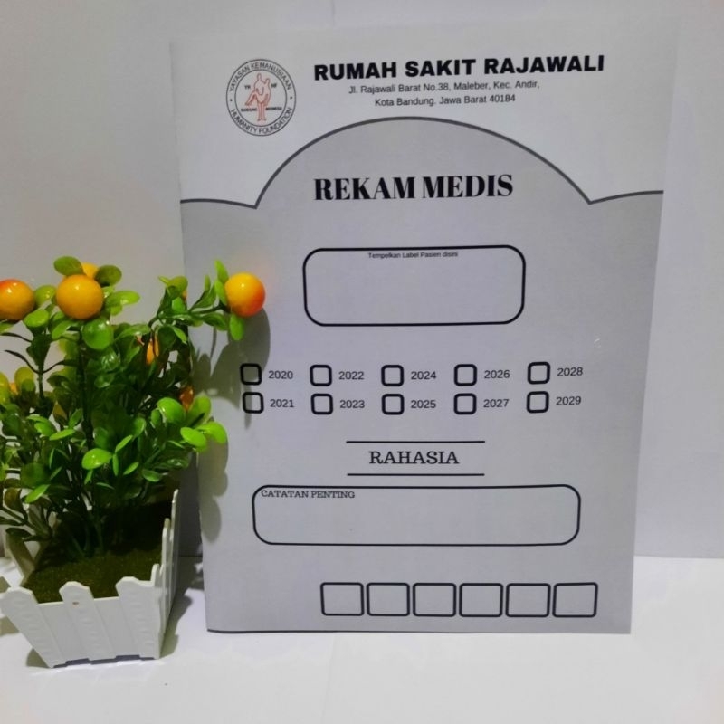 

Map Rekam Medis Bisa Pesan Sedikit (Masuk Kertas A4)