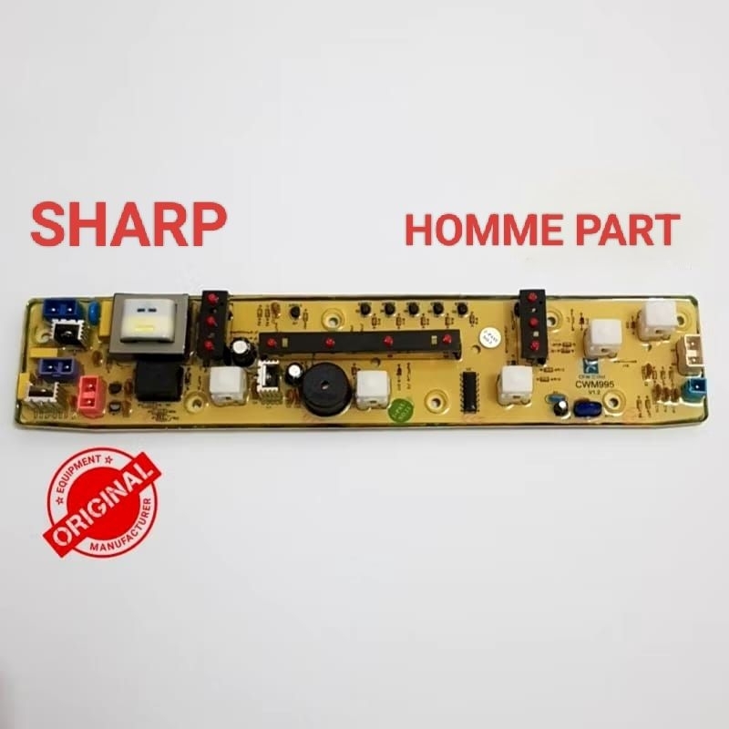 Modul PCB mesin cuci Sharp ES-F800H,Es-F800p,ES-F850H,ES-F800s