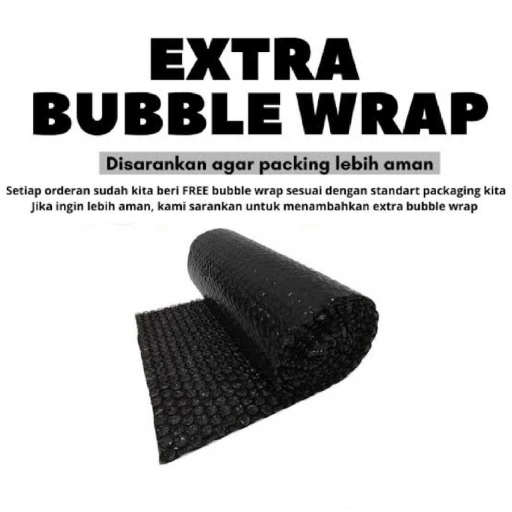

EXTRA BUBBLE WARP BUBBLE HITAM PACKING