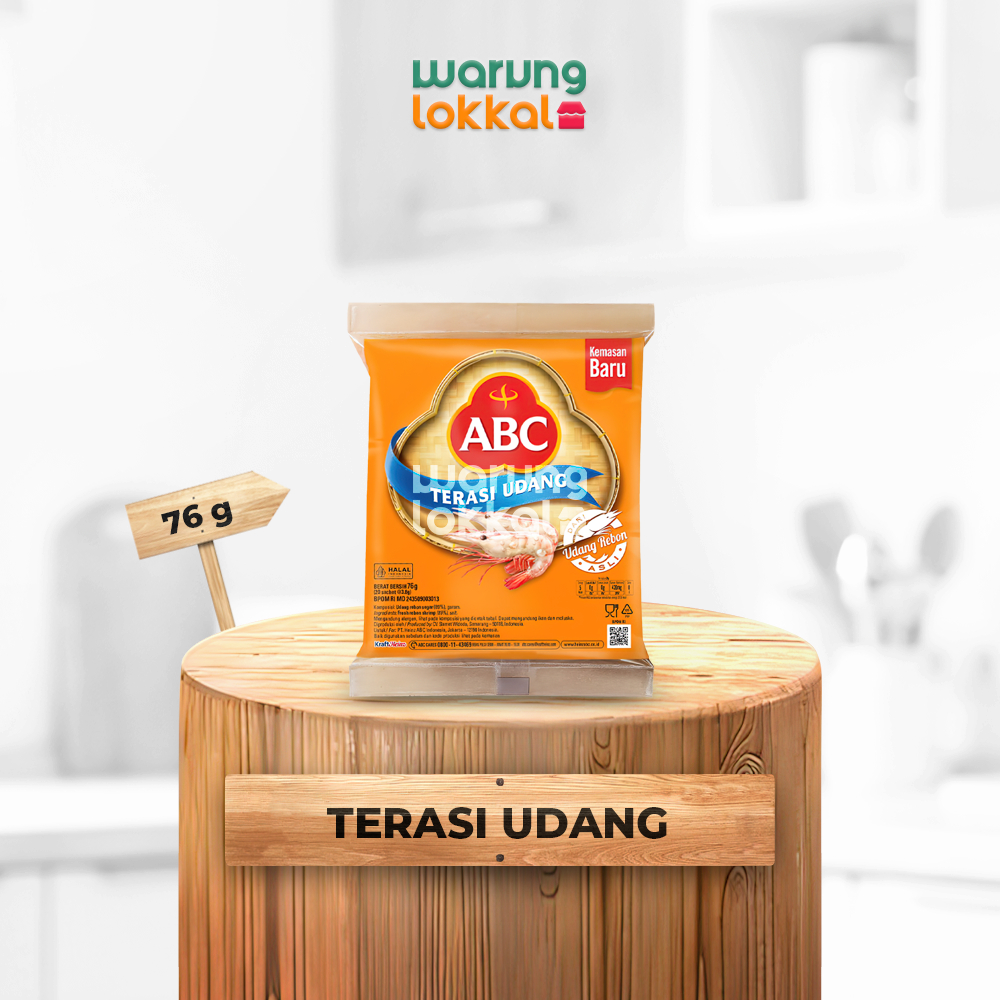 

ABC Terasi Udang 76g Isi 20 Sachet - Warung Lokkal