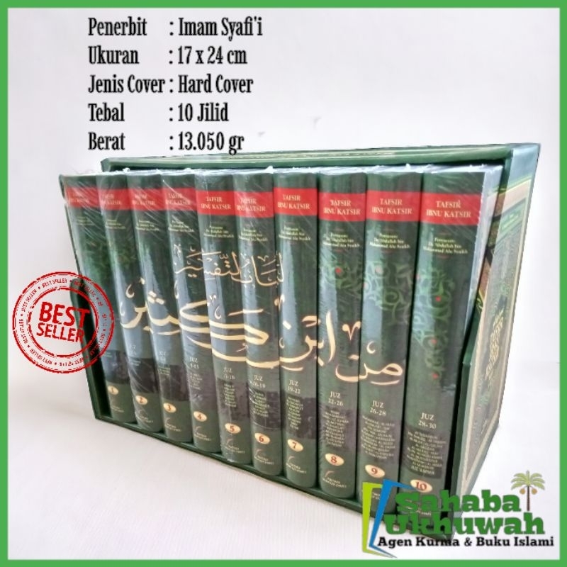 Terjemah tafsir ibnu katsir lengkap 1 set