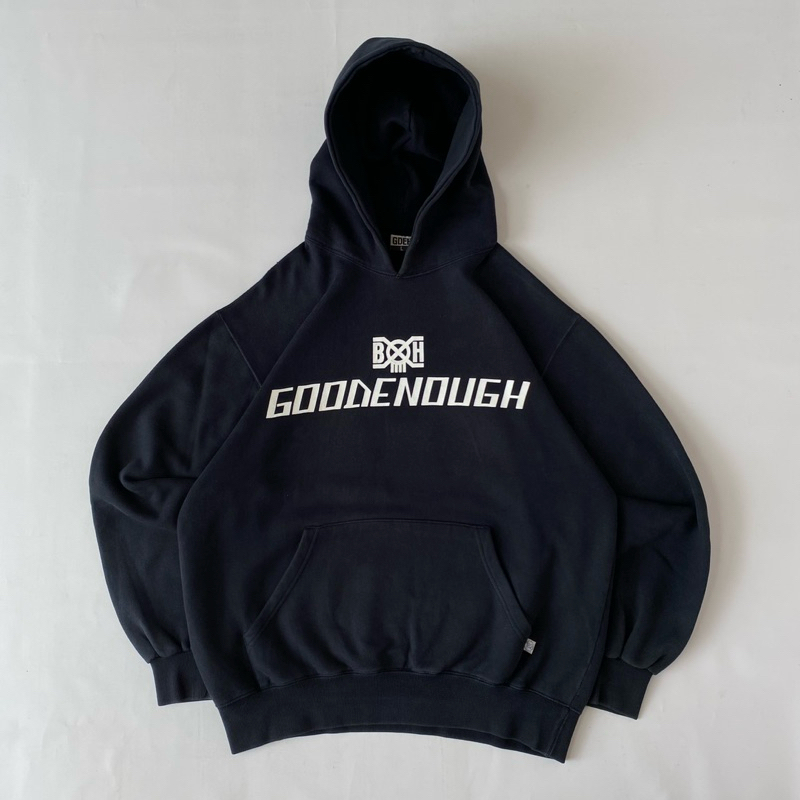 Good Enough x Bounty Hunter 2001s Hoodie Black Vintage