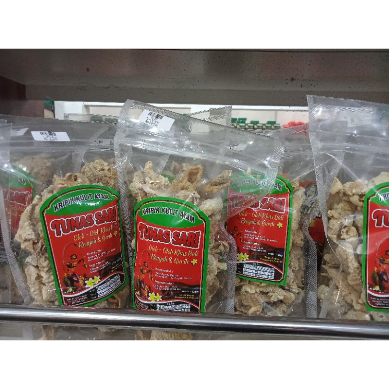 

Kripik Ceker Kulit Tunas Sari Khas Bali 65gr