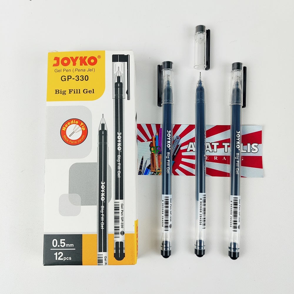 

Satuan Pulpen Joyko GP-330 Big Fill Gel Pena Gel Ballpoint