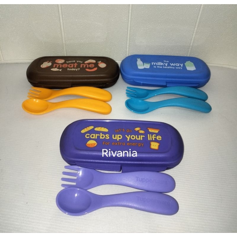 Sendok Feeding Cutlery / On The Go Cutlery