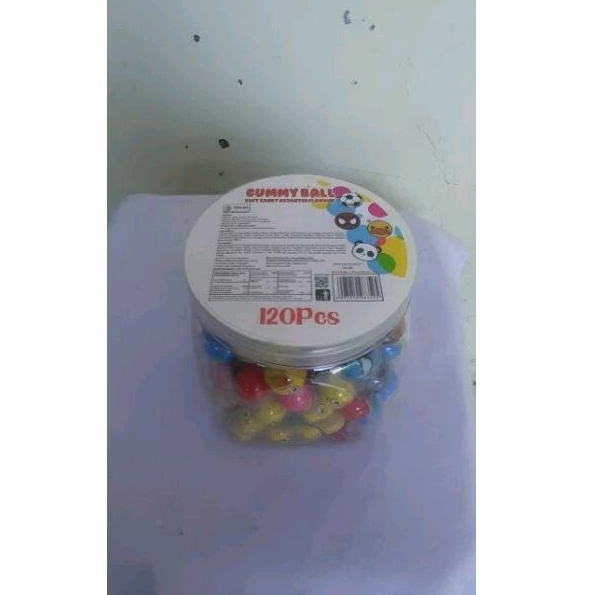 

PERMEN GUMMY BALL mini ISI 120pcs