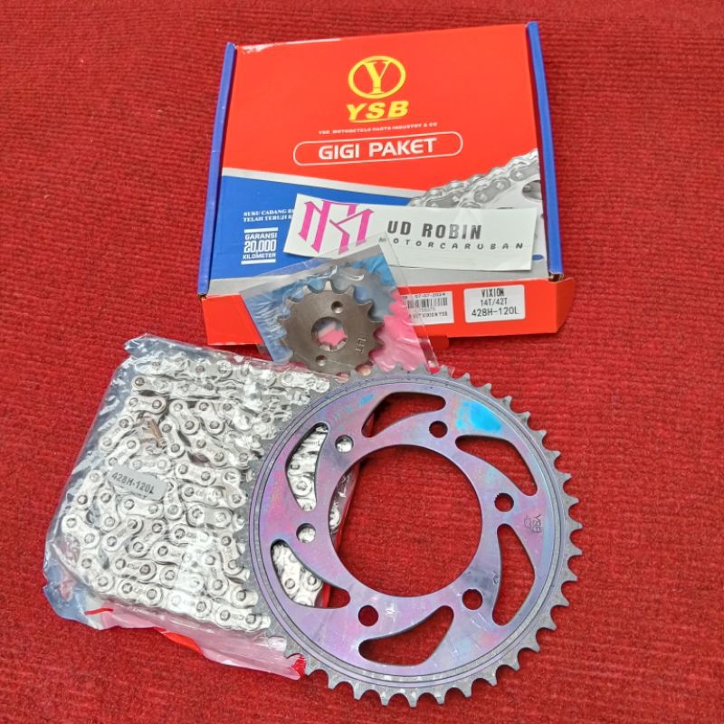 GER SET VIXION 428H YSB