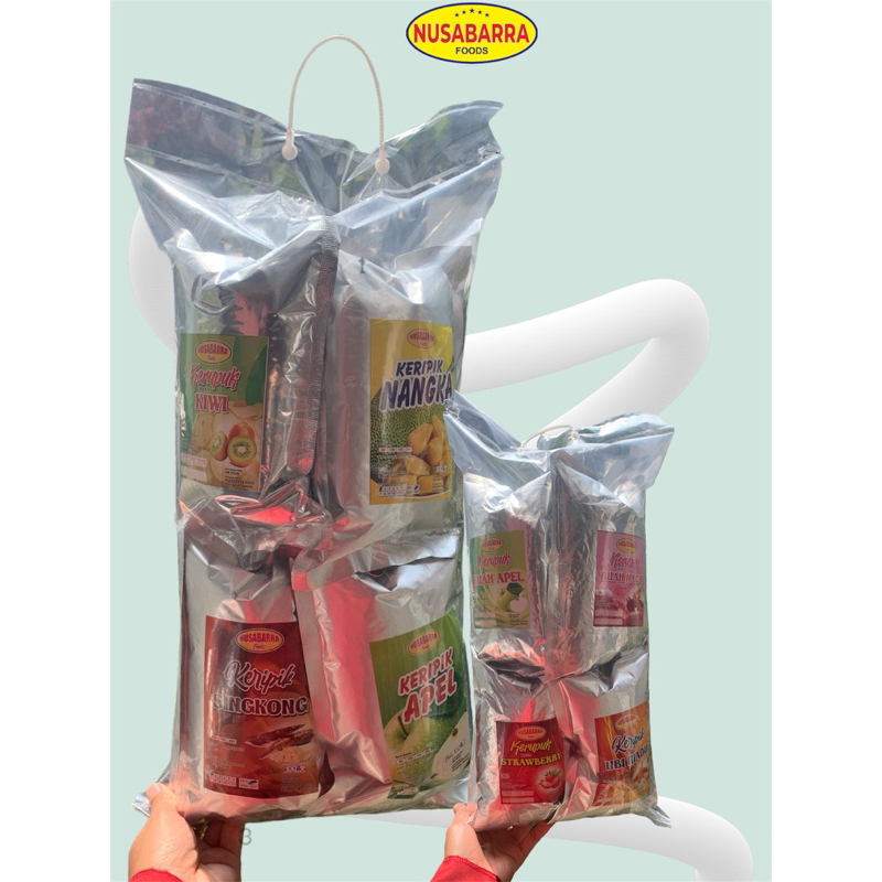 

Paket Kripik & Krupuk Isi 9