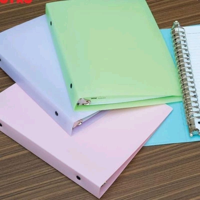 

BINDER NOTE A5 DAN B5 JOYKO MHPT WARNA PASTEL | MAP BINDER JOYKO PASTEL COLOR