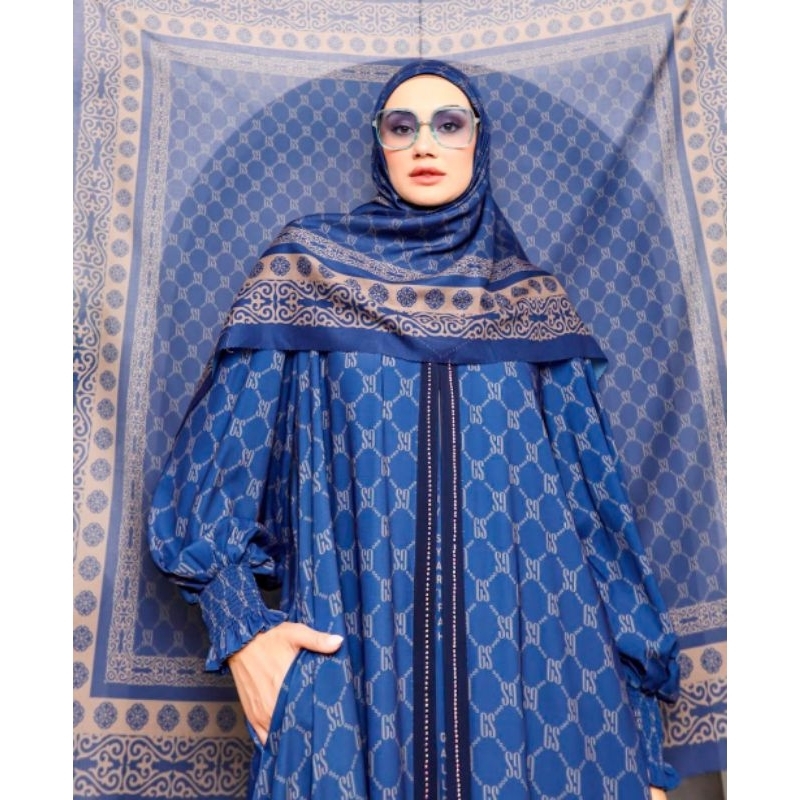Gamis Set Bilqis Set Scarf by Gallery Syarifah Gamis Set Terbaru Gamis Syari Premium Gamis Mewah Can