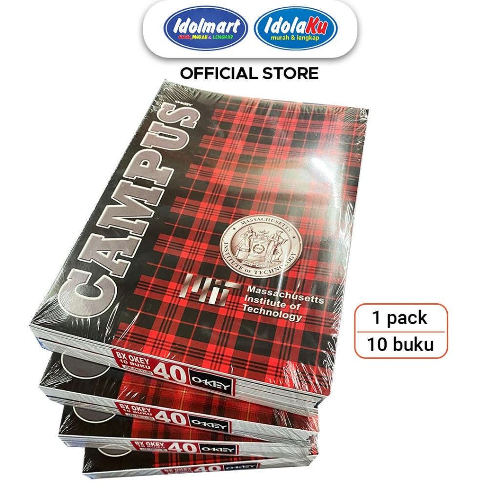 

Ay00! IDOLMART Buku Tulis Okey 40 Buku Tulis Boxy isi 10 Pcs