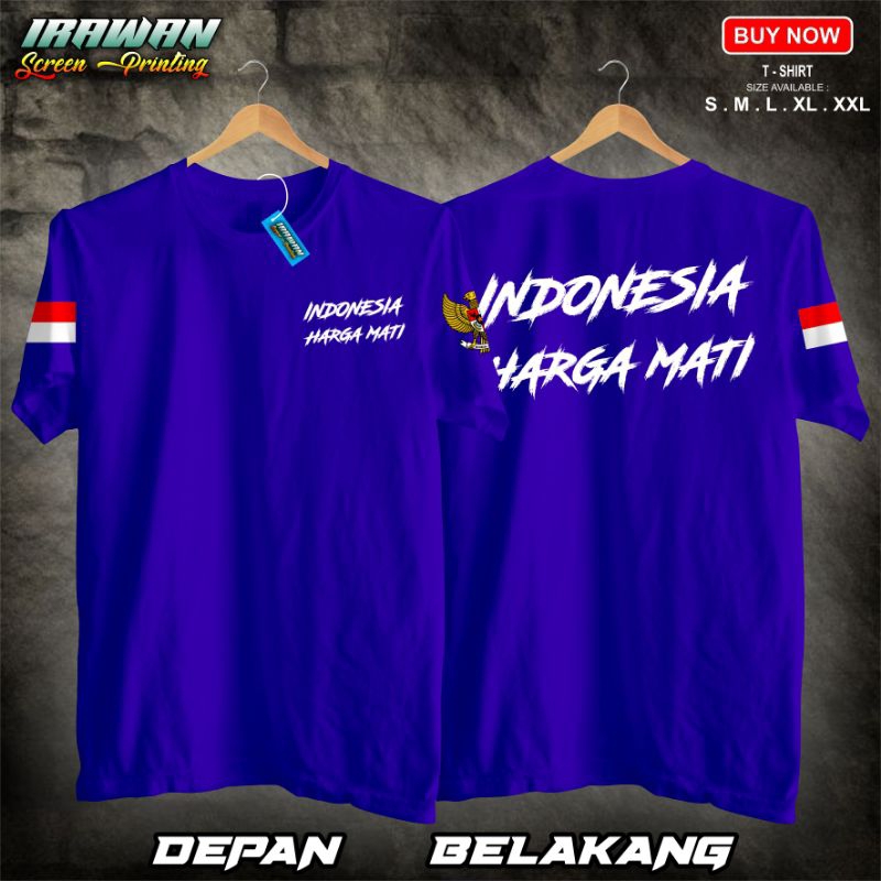 KAOS PRIA WANITA / T-SHIRT / DISTRO / KATUN / DEWASA / COMBED / SABLON / BAJU / COTTON COMBED / MOTI