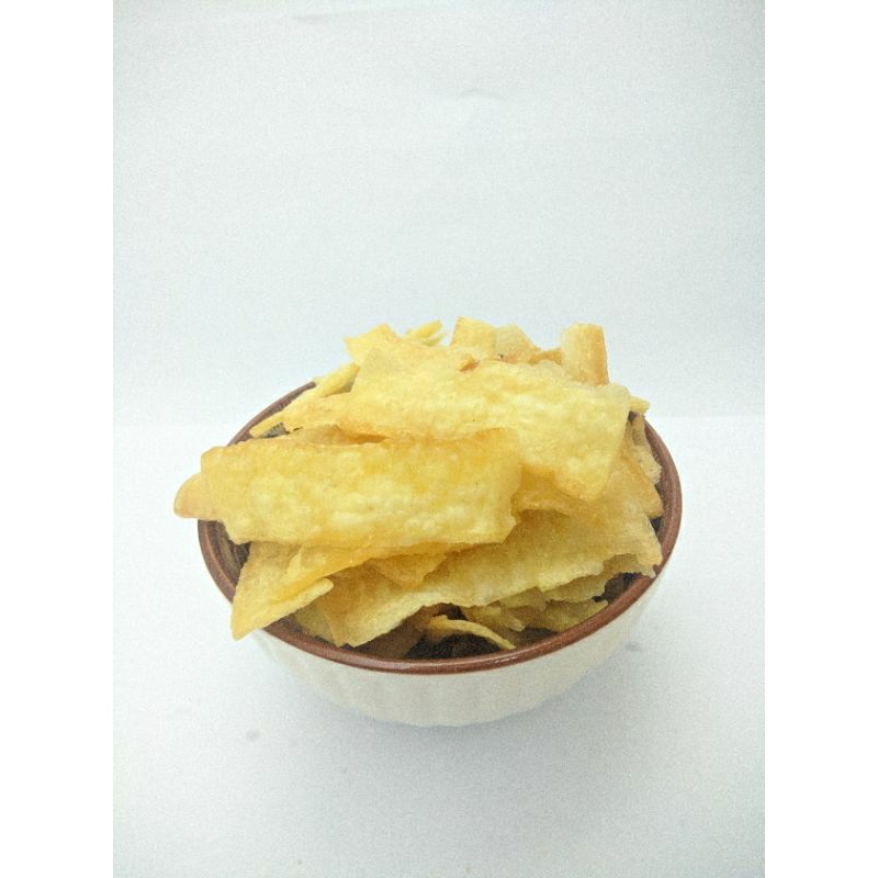 

Keripik Singkong Iris Jadul Asin Gurih 250g