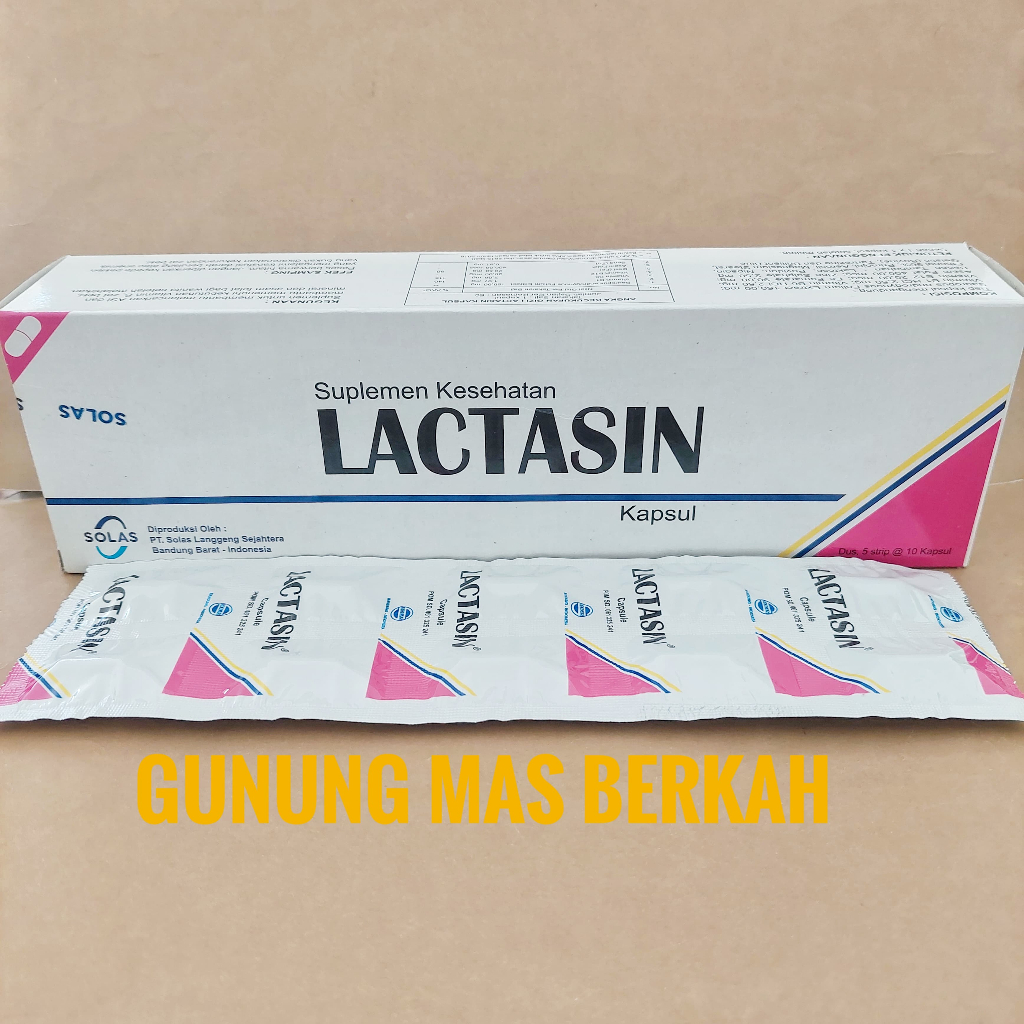 LACTASIN Lactasin lactasin laktasin Kapsul - Suplemen meningkatkan memperbanyak ASI ibu menyusui , z