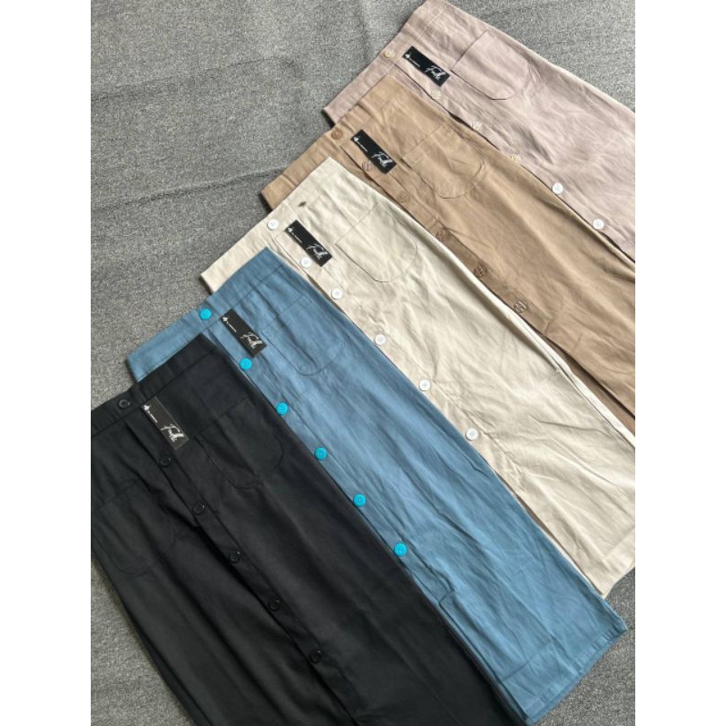 BYUNTIFUL Rok Span Wanita Slimfit Bodyfit