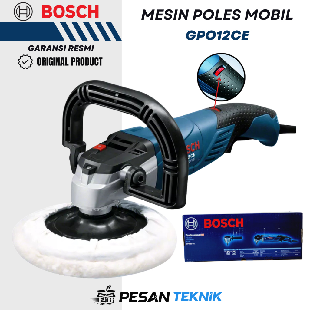 Polisher Car Mesin Poles mobil BOSCH GPO12CE