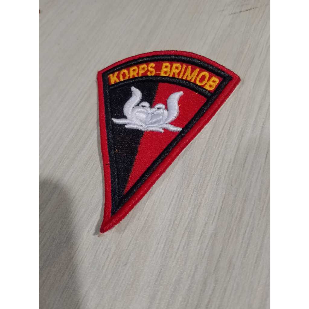 Bet Bordir Polri Timbul-Bordir Timbul