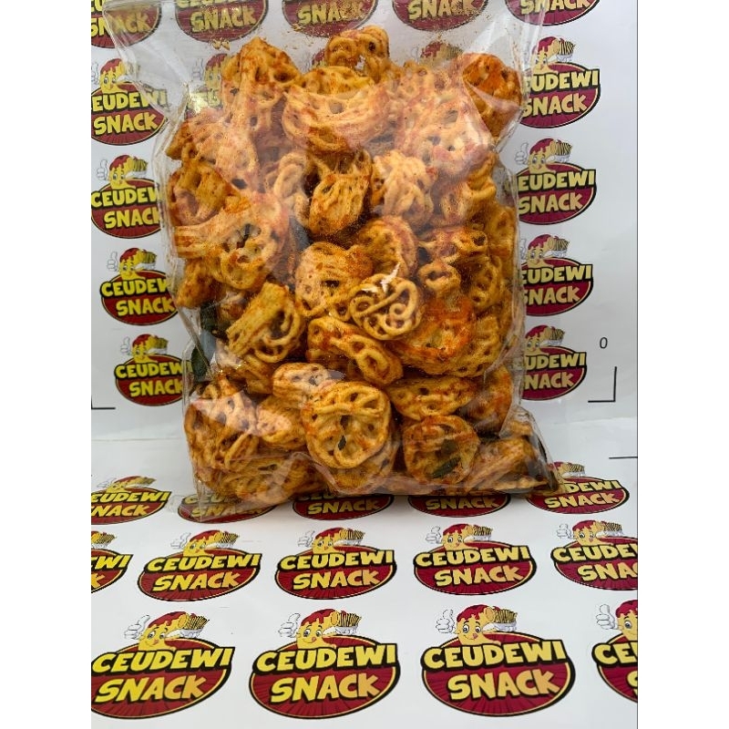 

250gr Kerupuk Rafael Pedas Daun Jeruk | Kerupuk Seblak