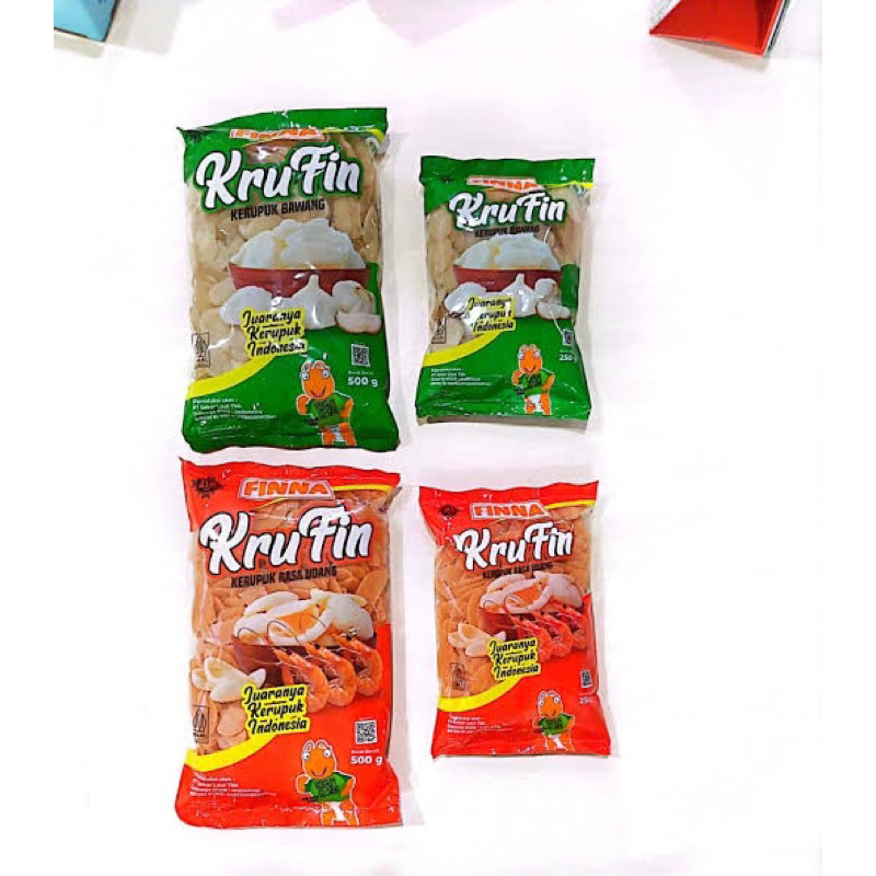 

Finna Krufin Kerupuk Udang Bawang 250g