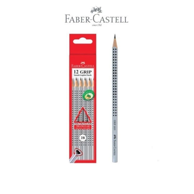 

Pensil Grip Faber Castell 2B