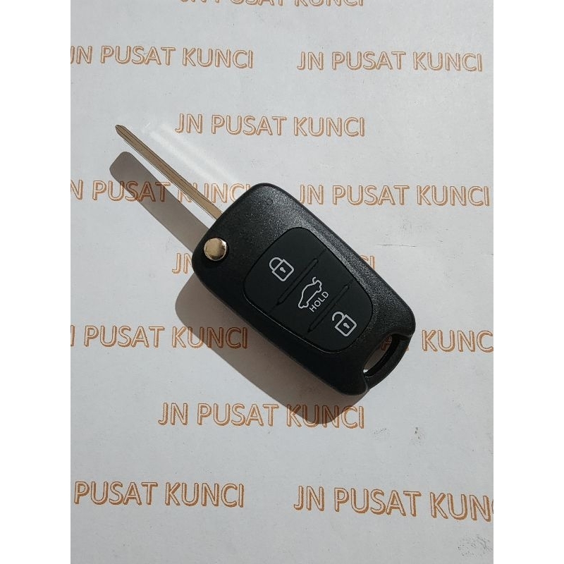 Filp key (kunci lipat)kia Rio no logo
