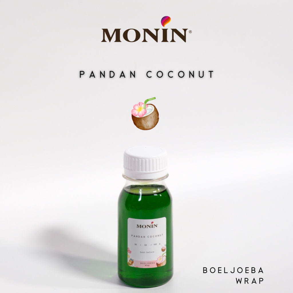 

Monin Pandan Coconut Syrup Repack [30, 50, 100] g