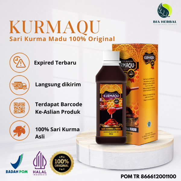 

Madu Asli 100% Tanpa Campuran Gula – KurmaQu Sari Kurma Original untuk Energi Harian