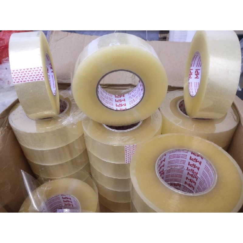 

Lakban Solatip Solasi Bening MPI 45 mm x 500 Yard Jumbo 2" inch