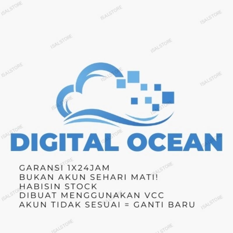 [NEW] AKUN DIGITAL OCEAN MURAH - HABIS