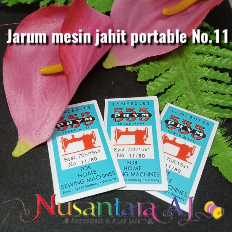 Jarum mesin jahit 555 per bks