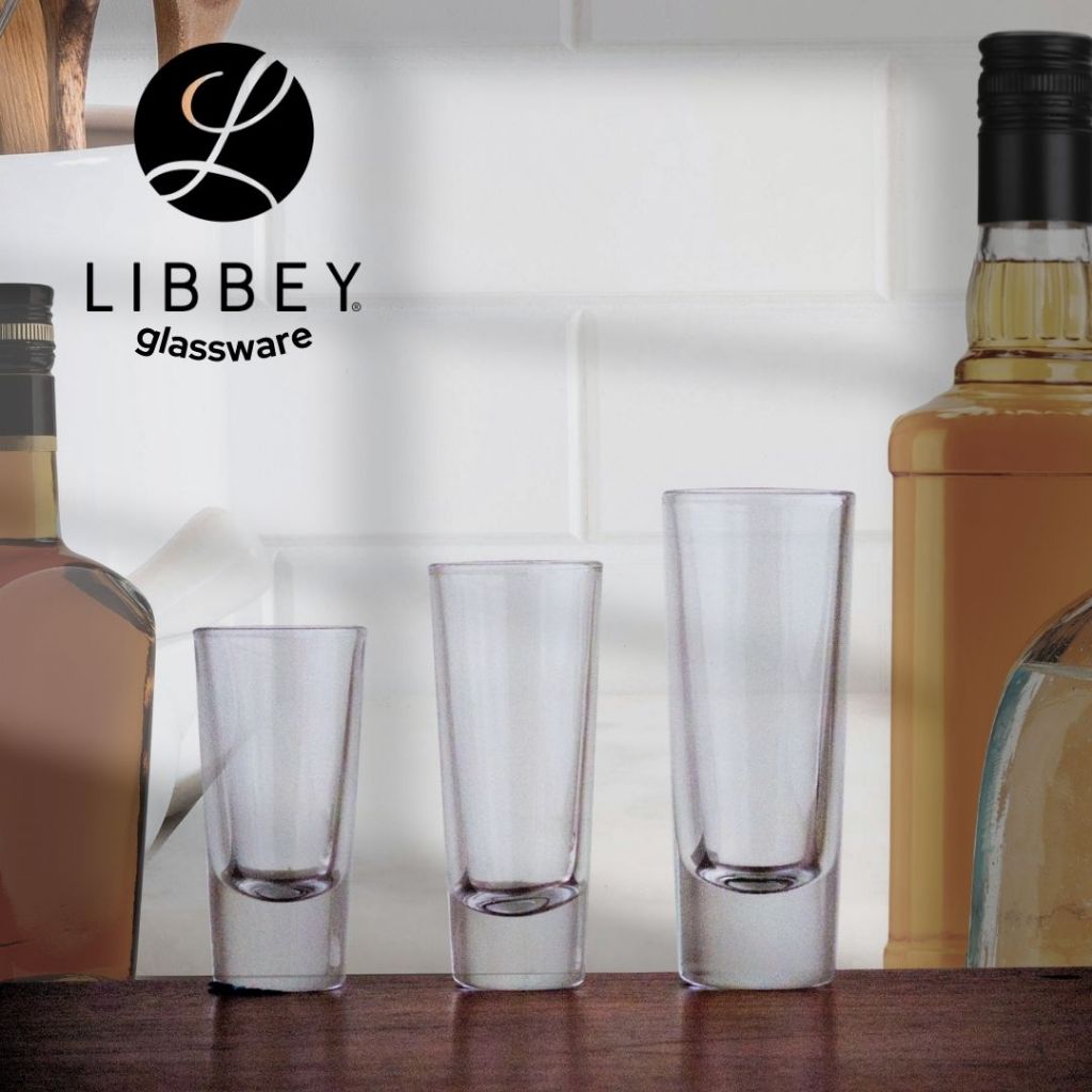 Libbey Crisa Gelas Sloki Bartender Shot Glass Tequila Shooter 1 1/2 oz / 44ml.