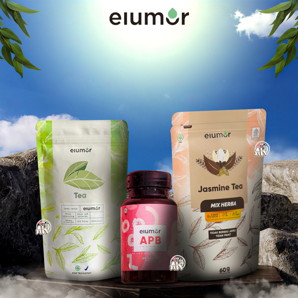 ELUMOR SLIMMING BODY SERIES ( APB ISI 60 KAPSUL / TEH  & TEA ISI 30 SACHET )