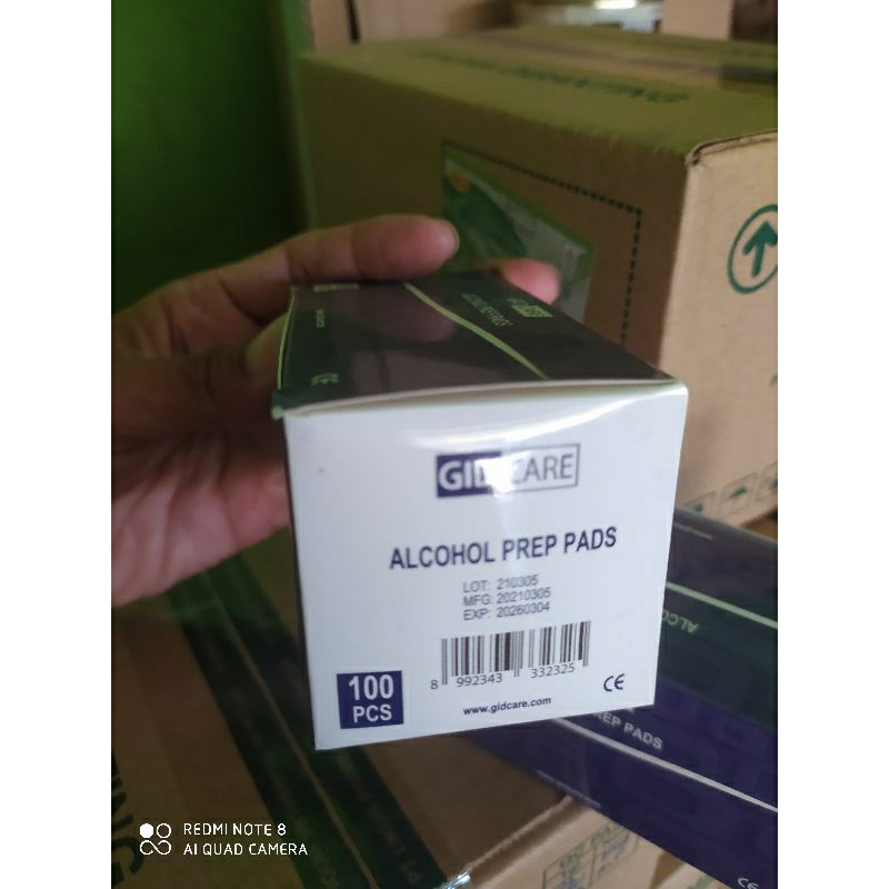 PROMO Alkohol Swab Gidcare  isi 100