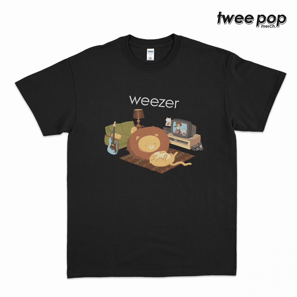 Original KAOS BAND WEEZER - LION POSTER Unisex Tee
