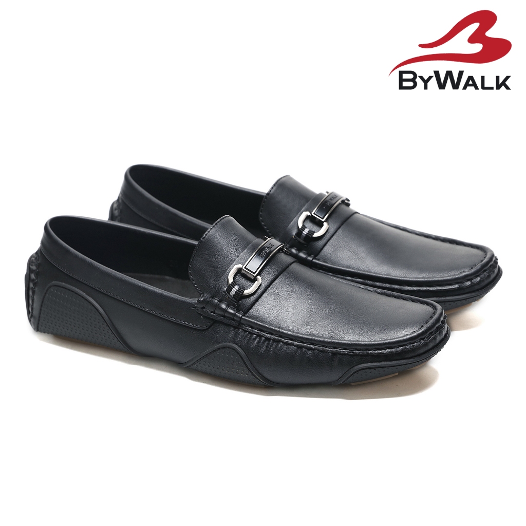 BYWALK Cms26 Sepatu Loafers Pria Formal Casual Moccasin Slip On