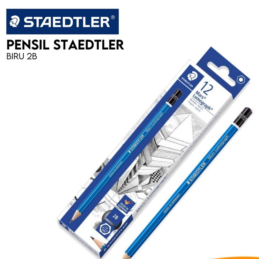 

PENSIL STAEDTLER BIRU 2B