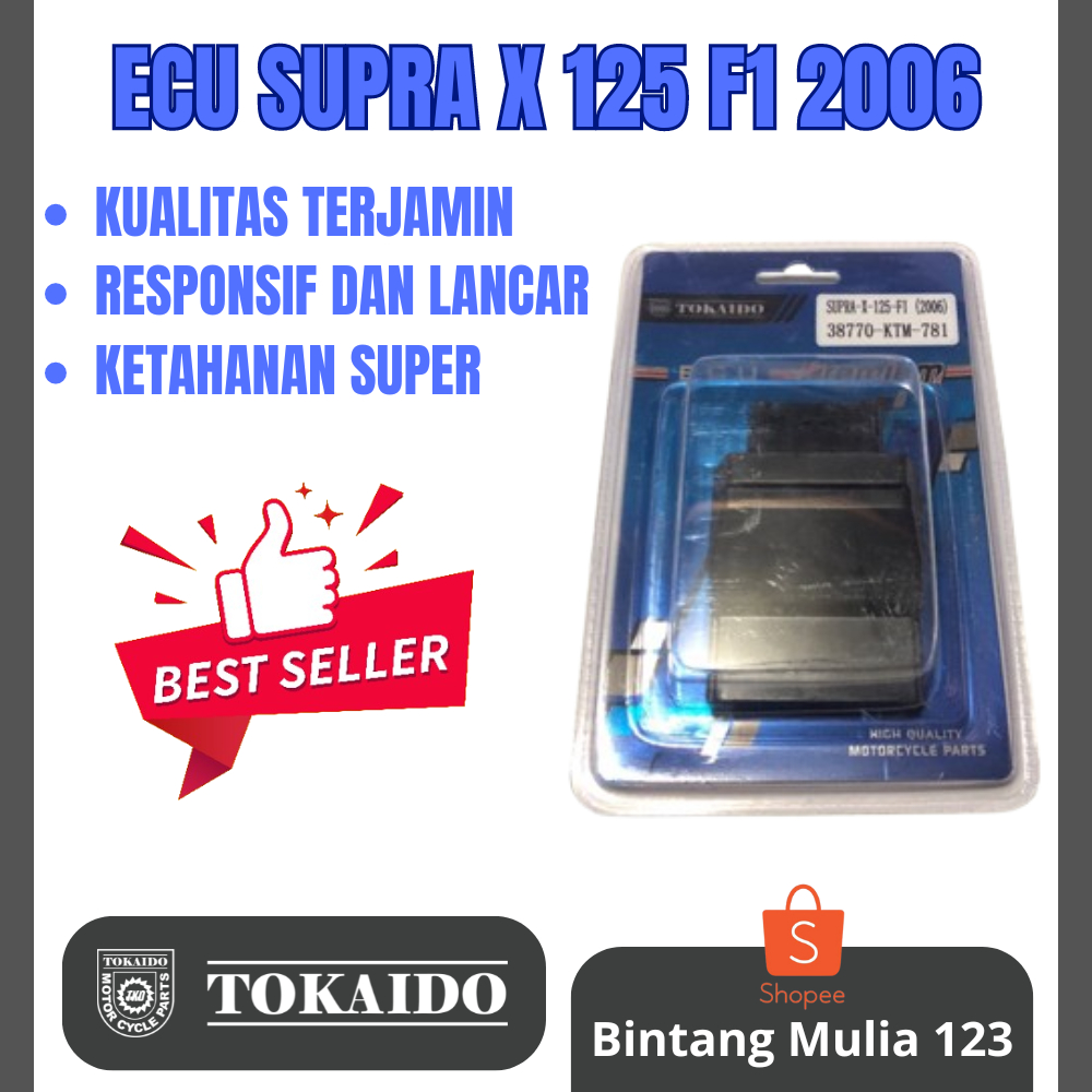 ECCU ECU ECM CDI SUPRA X 125 F1 2006 MERK TKD