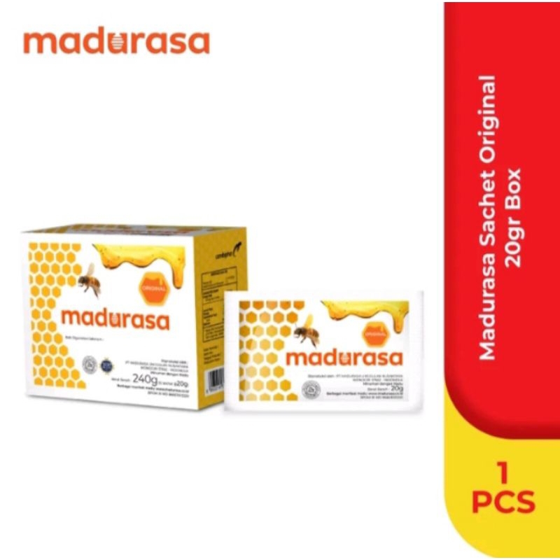 

MADURASA original 20g box ( isi 12 sachet)