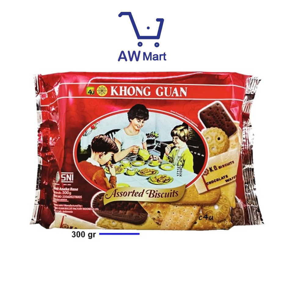 

KHONG GUAN ASSORTED BISCUIT 300 GRAM